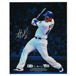 Anthony Rizzo Signed Chicago Baseball 8x10 Photo (Fanatics)
