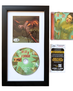 THE LIFE OF A SHOWGIRL CDサインPHOTO2③ The Life of a Showgirl CD + Hand Signed Photo 2 Framed