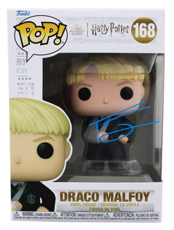 Tom Felton Harry Potter Signed Draco Malfoy #168 Funko Pop Vinyl