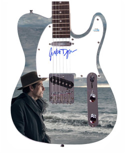 Jakob Dylan Bob Son Wallflowers Autographed Custom 1/1 Graphics Photo ...