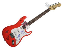 Heart Signed Fender Guitar w Crazy On You Lyrics Exact Proof JSA