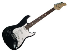 Meat Loaf Signed Autographed Irin Guitar Exact Proof ACOA