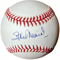 Ronl Stan Musial Signed Rawlings Official Ronl National League Baseball Coa ...