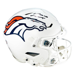 Bo Nix Signed Denver Broncos Alt 2024 SpeedFlex Full-Size Replica Football  Helmet (Beckett) -