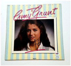 Amy Grant Signed Autographed My Father's Eyes Album LP ACOA ACOA -