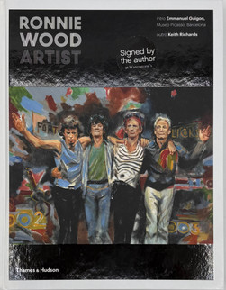Ronnie Wood Signed Artist Book First Edition | Rolling Stones