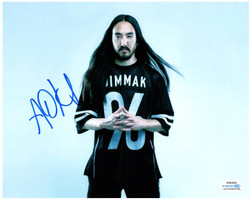 DJ Steve Aoki Signed Autographed 8x10 Photo ACOA -