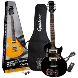 Guns N Roses Slash Signed His Model Epiphone Special II Graphics