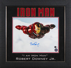Robert Downey Jr. The Avengers Authentic Signed 11x14 Framed Photo