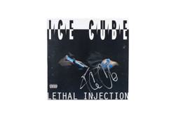 Ice Cube Signed Lethal Injection LP Vinyl Record