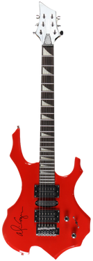 Alice Cooper Signed Guitar - Alice Cooper (Signed Book)