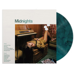 Midnights [Jade Green Edition LP] - Taylor Swift (Signed Book)
