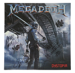 Dystopia - Megadeth (AUTOGRAPHED VINYL)