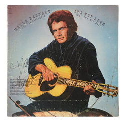 It's Not Love (But It's Not Bad) - Merle Haggard (AUTOGRAPHED VINYL)