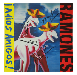 Adios Amigos! - Ramones (AUTOGRAPHED VINYL)