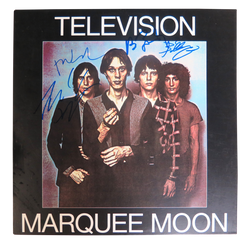英7” Television Marquee Moon K12252 ELEKTRA /00080 Marquee Moon - Television (AUTOGRAPHED VINYL)