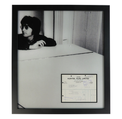 John Lennon Signed Framed Display