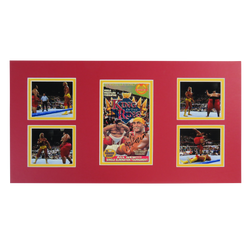 Hulk Hogan サイン入りアイテムセット Hulk Hogan and Yokozuna Signed Matted Display - Hulk Hogan and