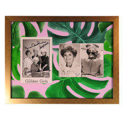 The Golden Girls Cast Signed Framed Display - The Golden Girls (Signed