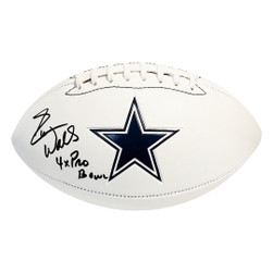 Everson Walls Signed 4x Pro Bowl Inscription Dallas Cowboys
