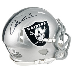 Aidan O'Connell Signed Las Vegas Raiders Speed Mini Football