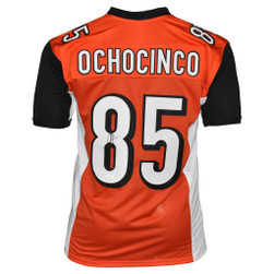 Chad Johnson Signed Cincinnati Orange Ochocinco Football Jersey