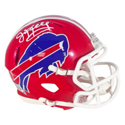 authentic bill kelly university of tennessee football helmet Jim Autographed Buffalo Bills Speed Mini Beckett Witnesse  Game Day Legends Jim Kelly, Thurman Thomas &