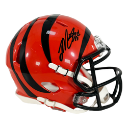 Joe Mixon Signed Cincinnati Bengals Speed Mini Football Helmet (JSA) -