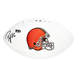 Peyton Hillis Signed Cleveland Browns Official NFL Team Logo