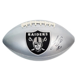 Johnathan Abram Signed Las Vegas Raiders Official NFL Team Logo