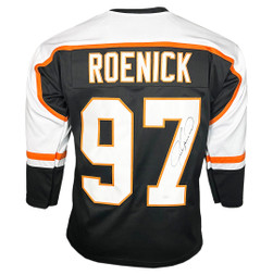 Jeremy Roenick Signed Philadelphia Black Hockey Jersey (JSA) -