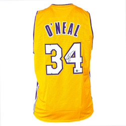 Maillot Dédicacé Shaquille O'Neal - Los Angeles Lakers - Certificat Beckett
