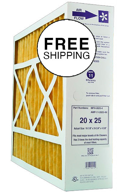 20x25x5 Furnace Filter Trusted Quality with Free Shipping!