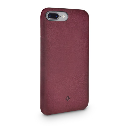 Twelve South Relaxed Leather - genuine burnished leather case - for iPhone 7 Plus, Marsala
