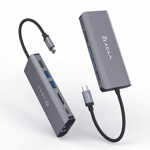 Adam Elements CASA Hub A01 - USB Type-C Hub Docking Station - HDMI, USB 3.1, Ethernet and SD Card
