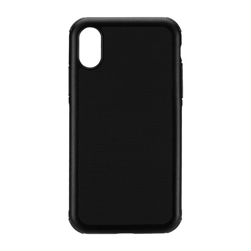 Just Mobile Quattro Air case - slim bumper case with air cushions - iPhone X/XS, Black