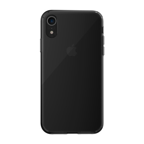 Just Mobile TENC - slim Case with air cushions, iPhone XR, Crystal Black