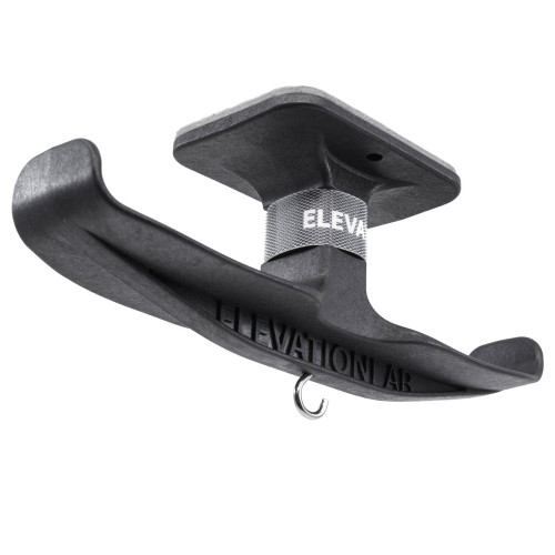 ElevationLab The Anchor Pro - solid fiber re-inforced under desk headphone mount / hanger, Black
