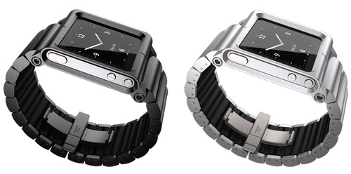 LunaTik Lynk aluminium watch conversion kit - iPod 6th Gen Nano