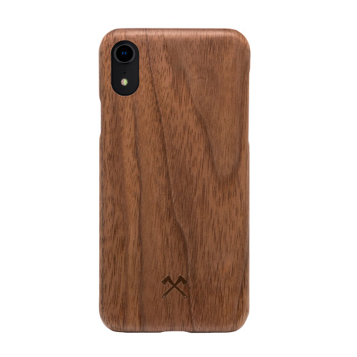 Woodcessories - EcoSlim- genuine wood ultraslim case - iPhone XR, Walnut