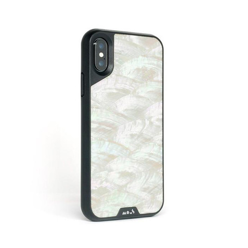 Mous Limitless 2.0 impact protection case - Shell Inlay - iPhone XS Max, White