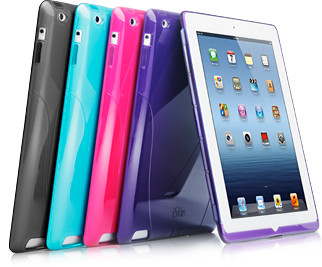 iSkin Solo Smart cover, works with Apple Smart Cover - iPad 3/new iPad & iPad 2