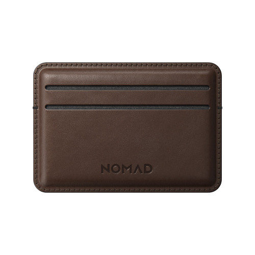 Nomad - Genuine Horween Leather Card Wallet - Brown