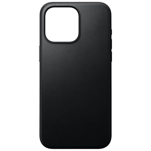 Nomad Modern Leather Case - iPhone 15 Pro Max, Black