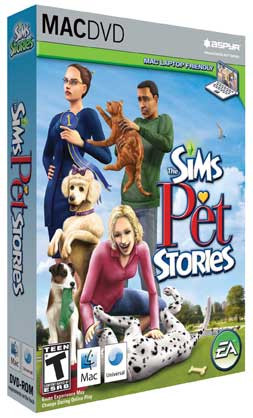 Sims Pet Stories game