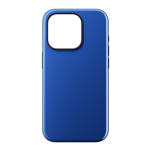 Nomad Sport Case - drop protection case with gloss finish - iPhone 15 Pro, Super Blue