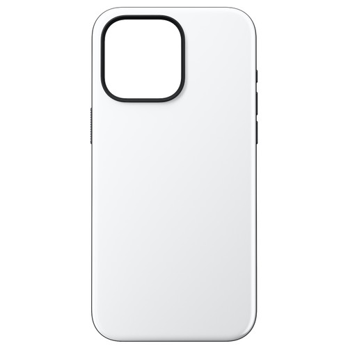 Nomad Sport Case - drop protection case with gloss finish - iPhone 15 Pro Max, White