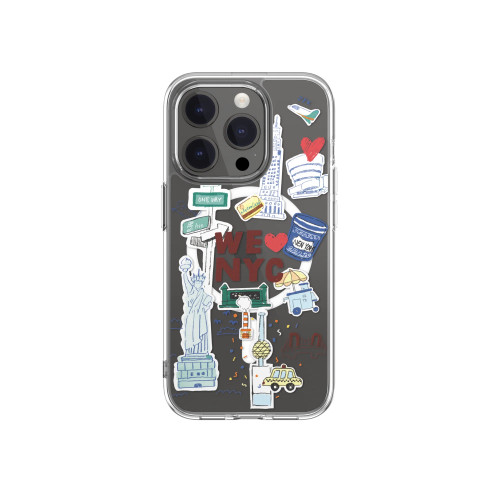 Switcheasy City M protection case with MagSafe - iPhone 15 Pro - New York