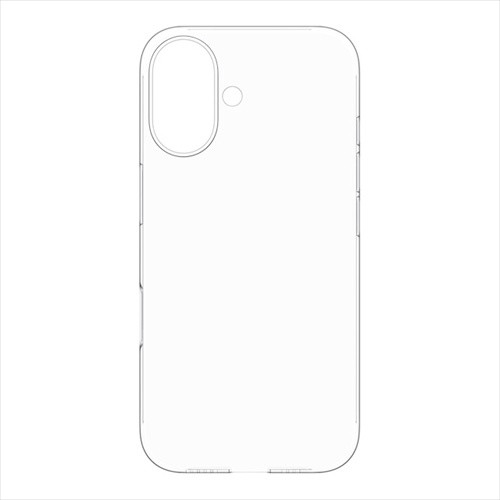 Power Support Air Jacket - Ultra thin protection case - iPhone 16, Clear