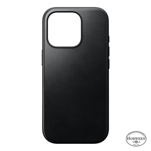Nomad Modern Horween Leather Case - iPhone 16 Pro, Black